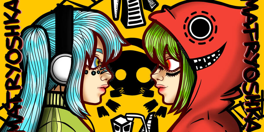 Matryoshka, (2019) Medibang Paint Mobile